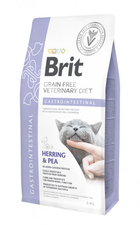 Brit Gastrointestinal Sill & Ärt 400 g för katter