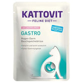 Kattovit Gastro lax & ris 85 g