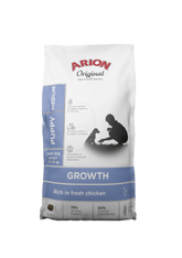 Arion Growth Medium kyckling 12 kg för hundar