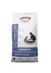 Arion Growth Large kyckling 12 kg för hundar