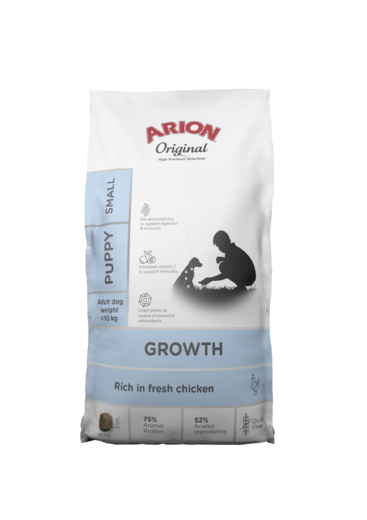 Arion Growth Small kyckling 7 kg för hundar