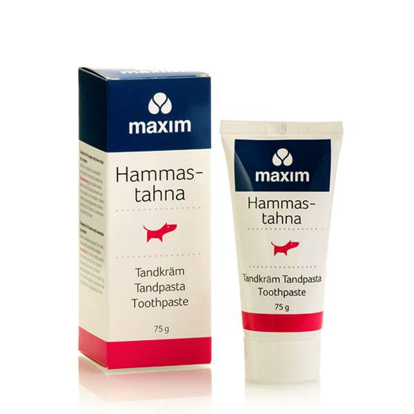 Maxim tandkräm 75 g för hundar