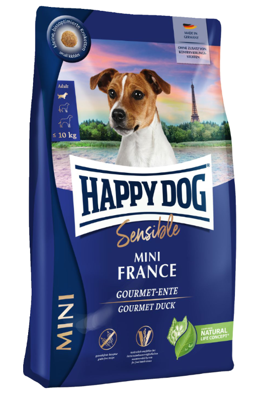 Happy Dog Sensible Mini France 800 g för hundar