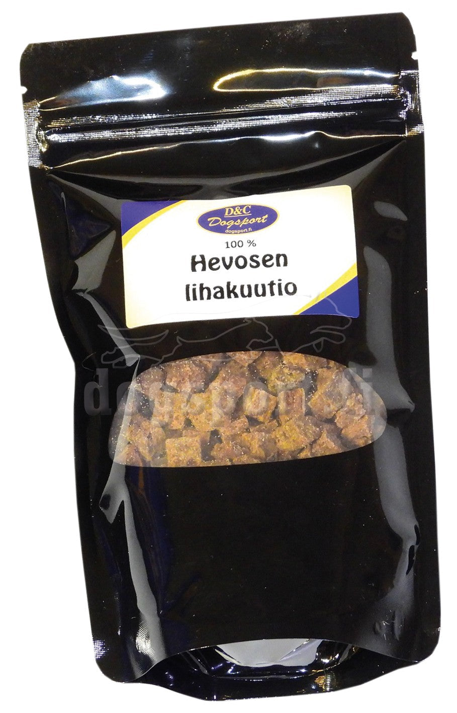 D&C Mört hästkött i kuber 250 g för hundar