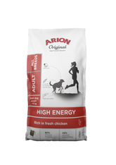 Arion High Energy All Breed kyckling 12 kg för hundar