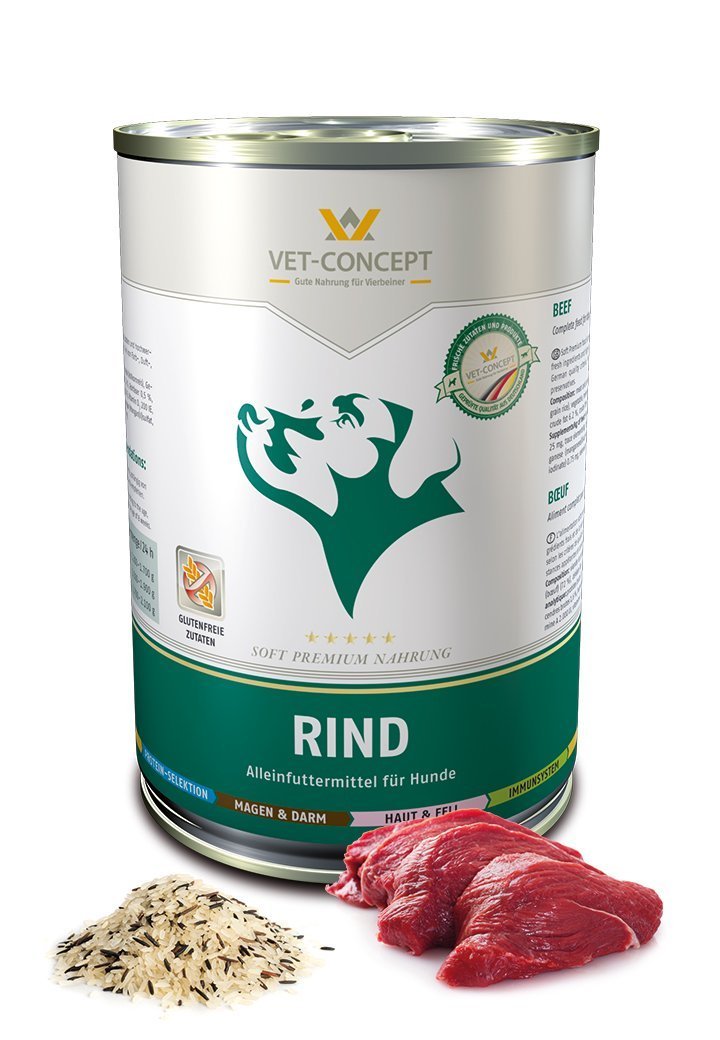 Vet Concept Dog Menu Nöt 400 g