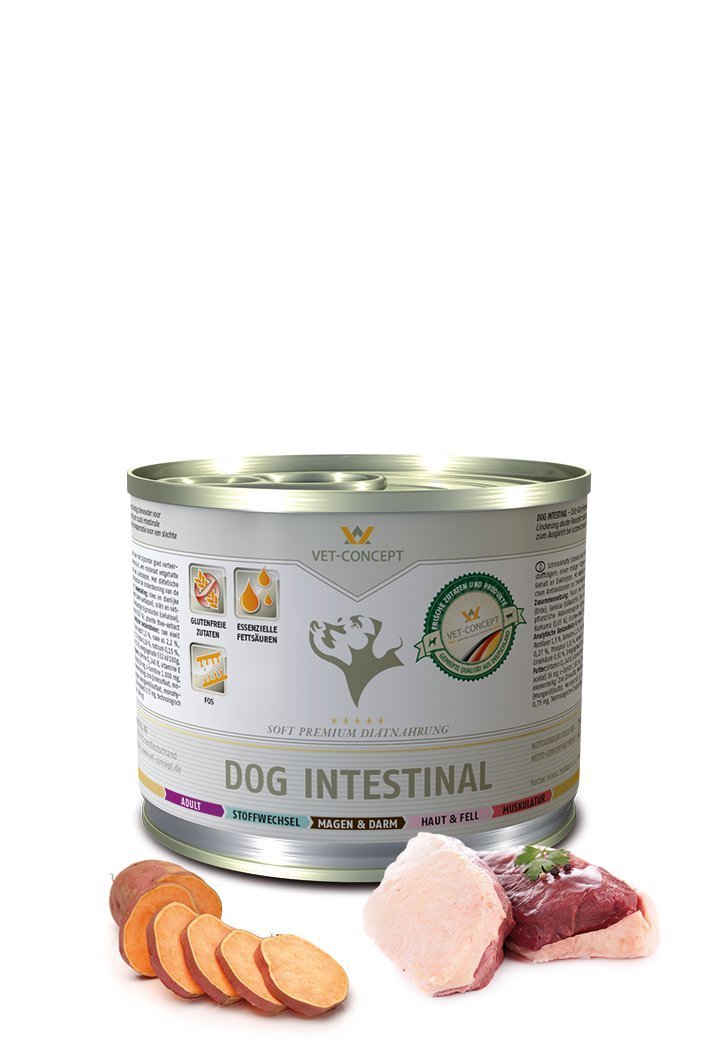 Vet Concept Dog Menu intestinal 6 x 200 g för hundar