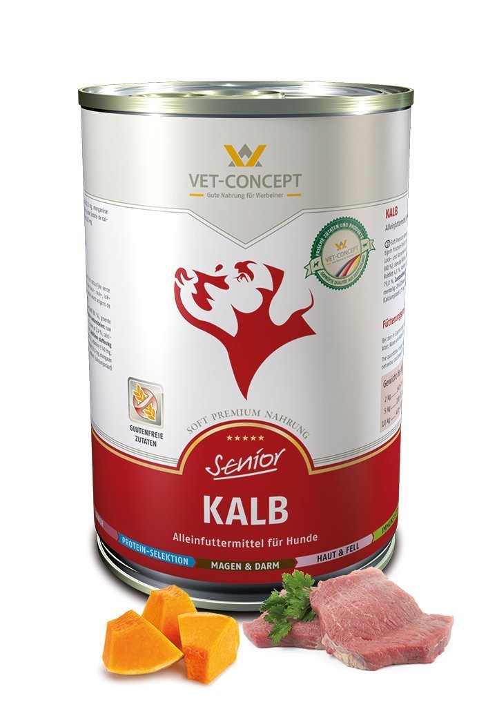 Vet Concept Dog Senior Kalvkött 400 g