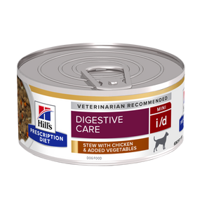 Hill's i/d Digestive Care Mini kyckling och grönsaker gryta 24 x 156 g för hundar