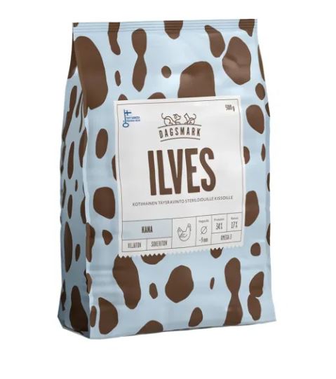 Dagsmark Ilves Grain-Free Chicken Cat Food 500 g