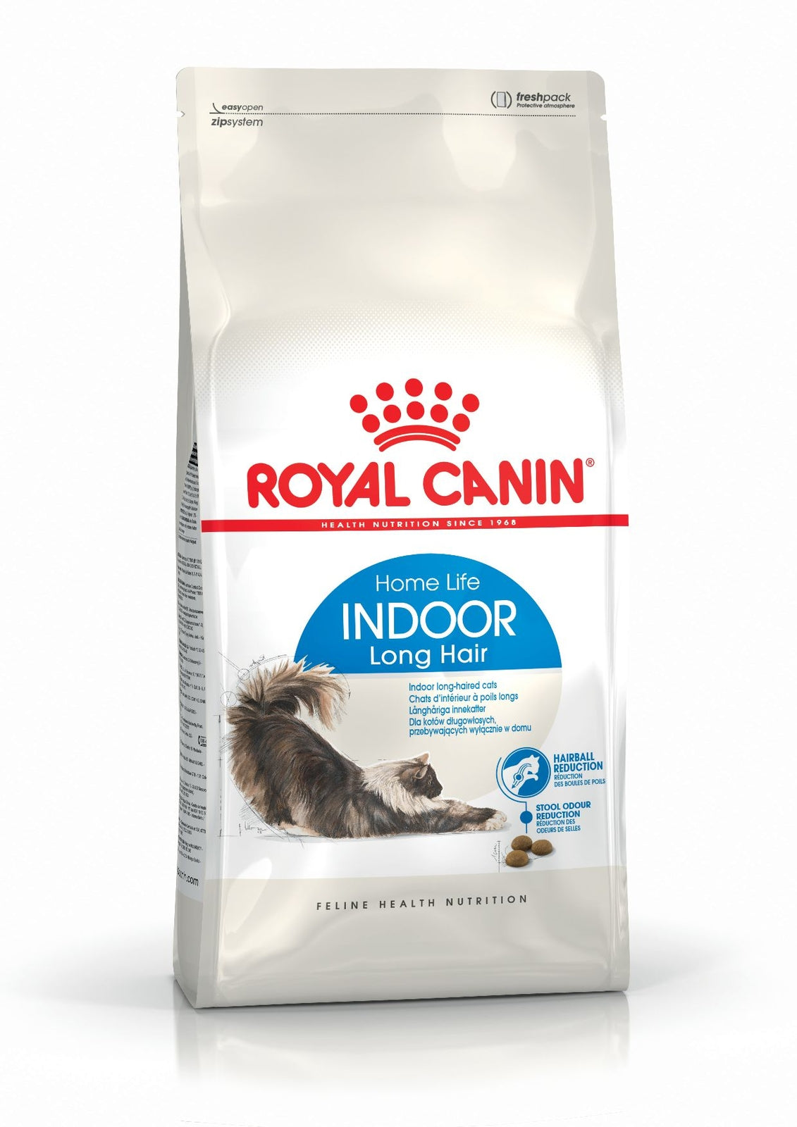 Royal Canin Indoor Long Hair torrfoder 400 g för katter