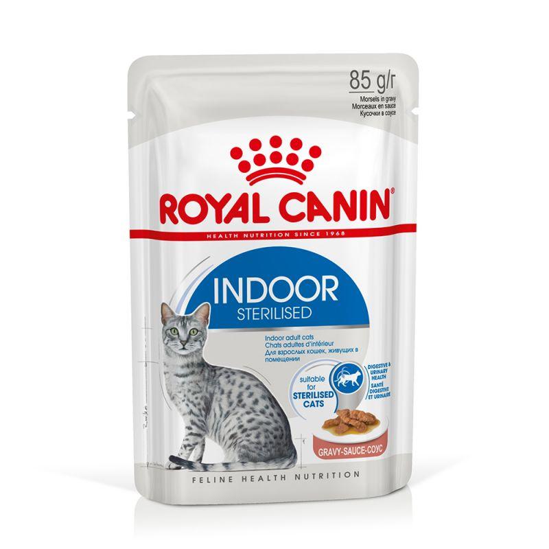 Royal Canin Indoor Sterilised våtfoder i sås för katt 85 g