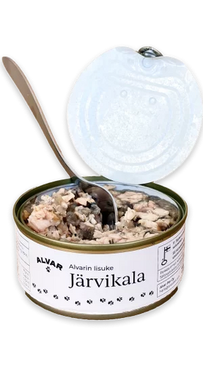 Alvar Pet Wild fishtopper våtfoder för Hund 6 x 150 g