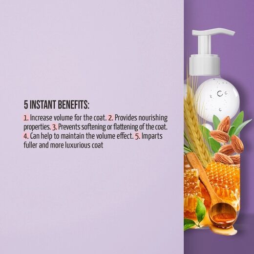 Tauro Pro Line Natural Care Volume Boost Leave-In karvale jäetav palsam koertele ja kassidele 250 ml