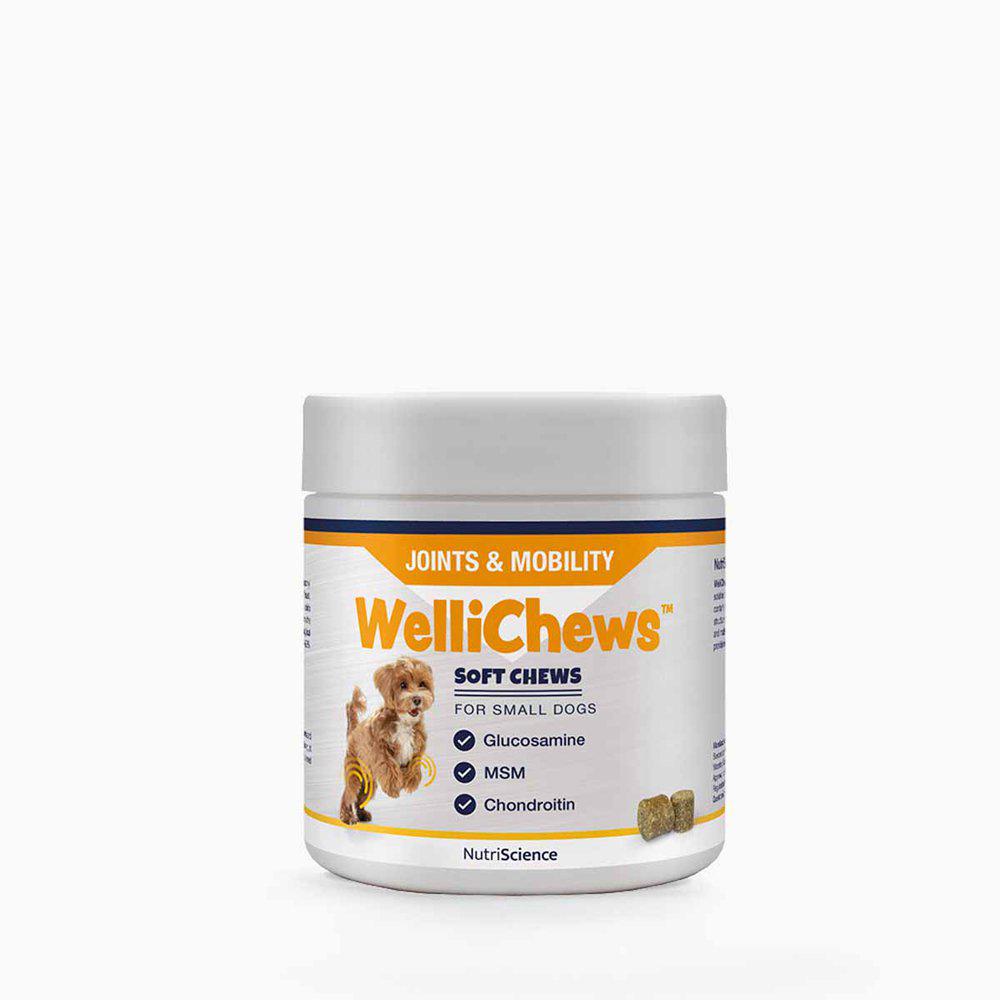 Wellichews Joints & Mobility small dog & cat 120 st för hundar och katter