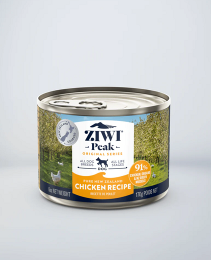 ZiwiPeak kyckling för hundar 12 x 170 g
