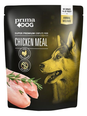 PrimaDog Chicken Meal Pouch Våtfoder för hund 260 g