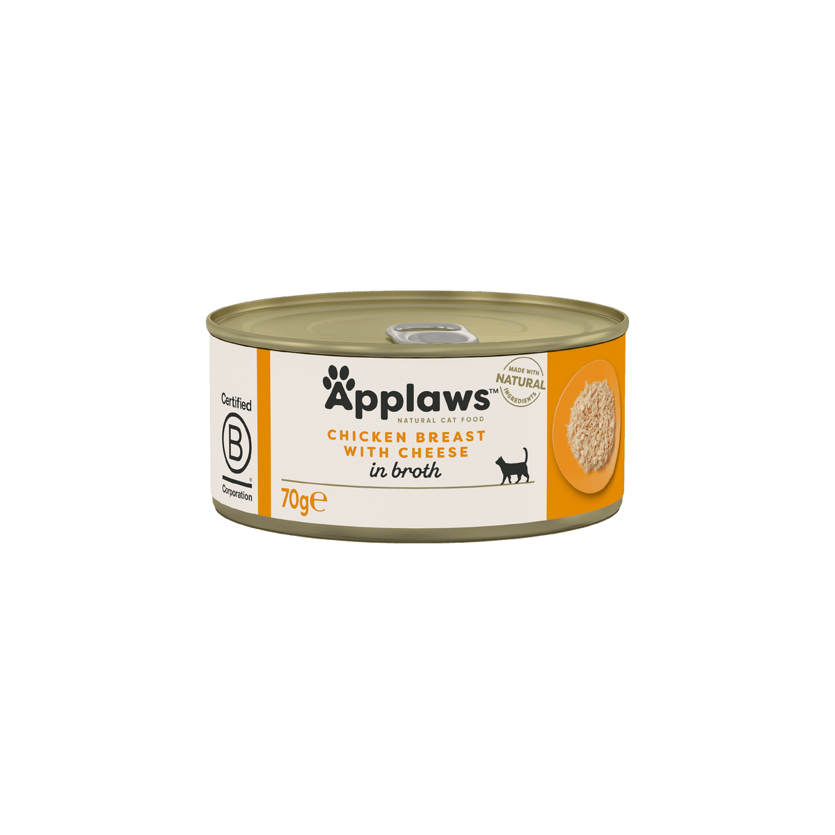 Applaws Adult Chicken Breast with Cheese 24 x 70 g