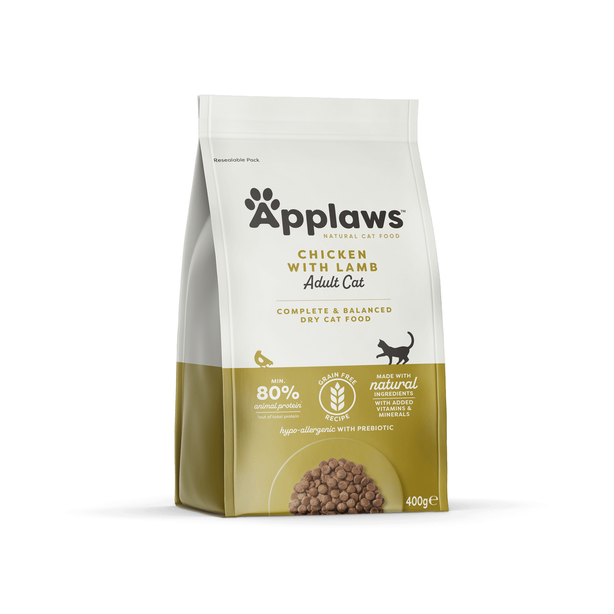 Applaws Adult Cat Kyckling & Lamm 400 g för katter