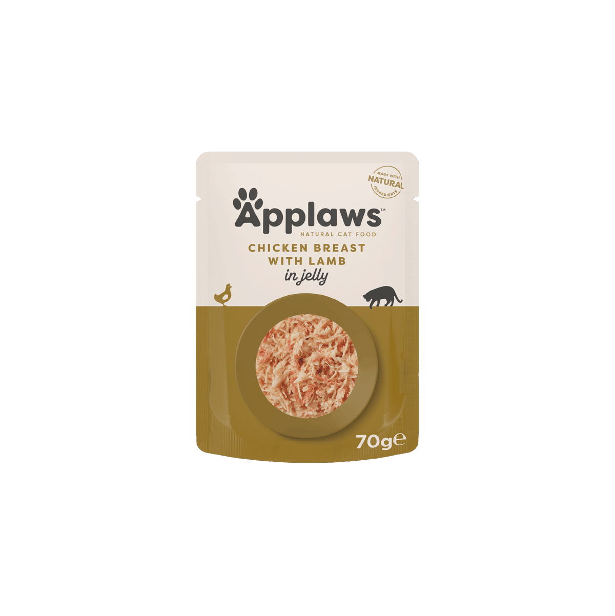 Applaws Adult Chicken Breast with Lamb in Jelly 70 g