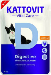 Kattovit Vital Care Digestive med kyckling för katter 85 g
