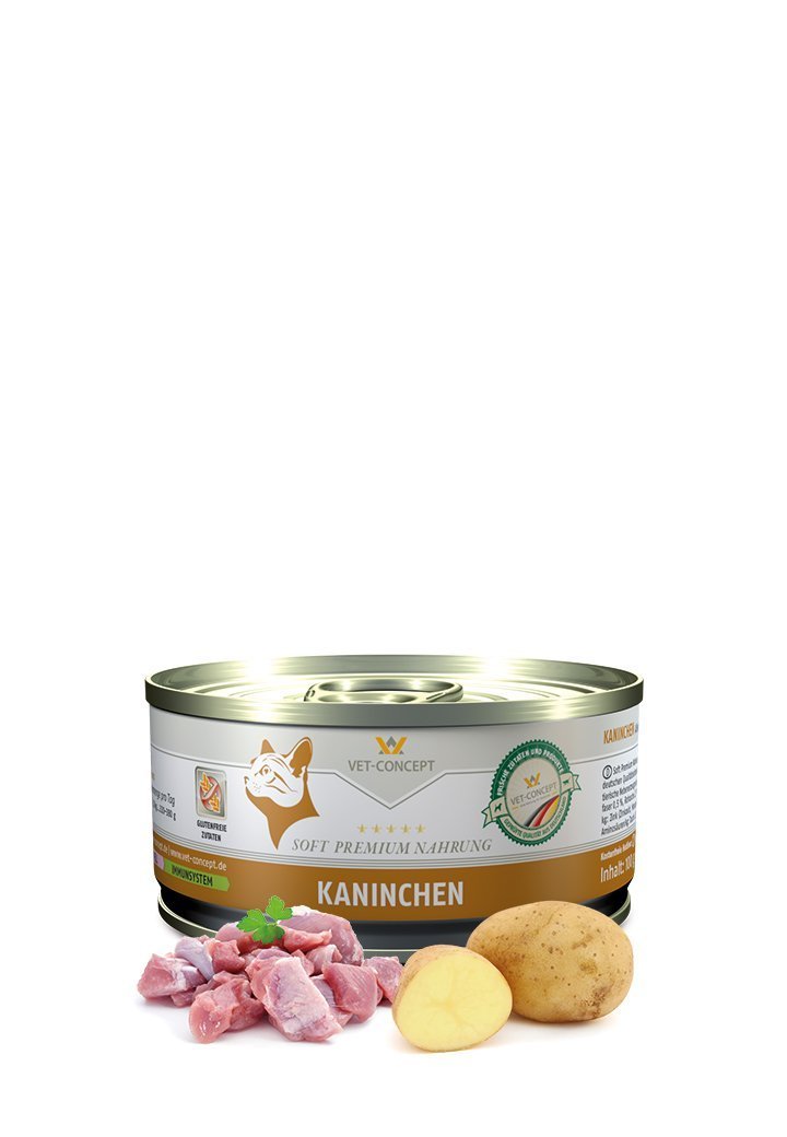 Vet Concept Cat Menu Rabbit küülikulihaga märgtoit kassidele ja kassipoegadele 6 x 200 g MULTIPAKK