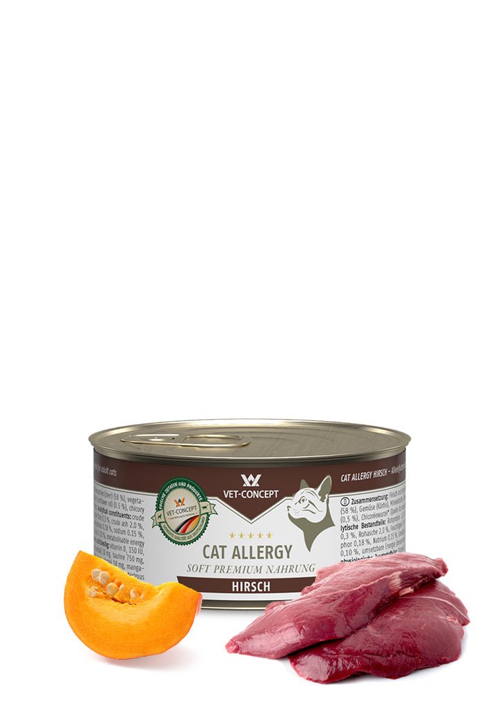 Vet Concept Cat Menu Allergy Hjort 6 x 100 g