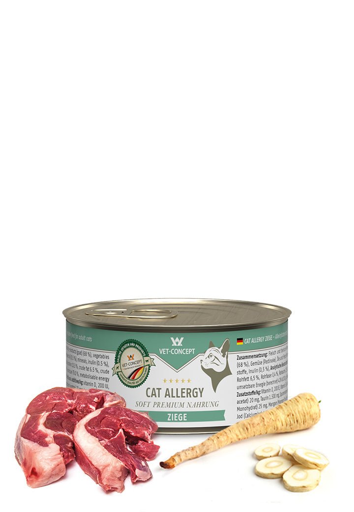Vet Concept Kattmeny Allergy Get för katter 6 x 200 g