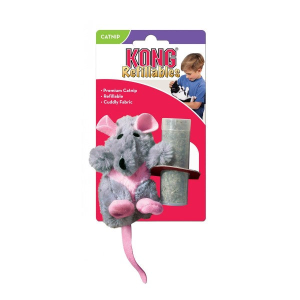 Kong Refillable Catnip Rat for cats