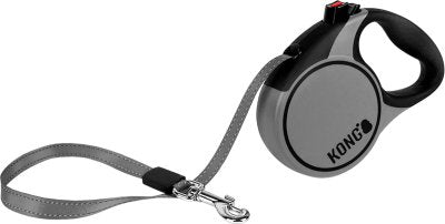 KONG Terrain flexikoppel grå XS 3 m band max 12 kg