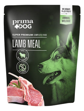 PrimaDog Lamm måltid för hundar 260 g