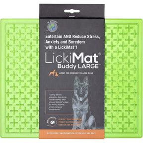 LickiMat Buddy Large Green 28 x 28 cm