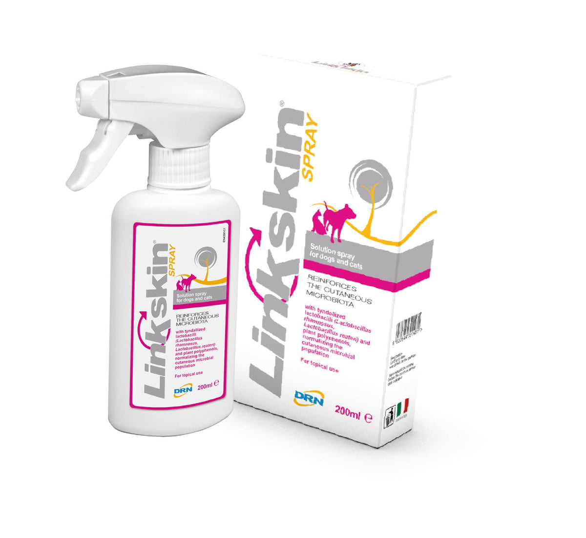 Linkskin spray 200 ml för katter och hundar