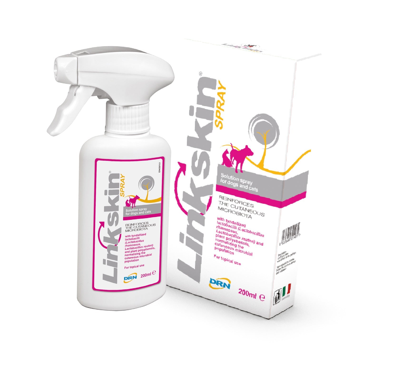 Linkskin spray 200 ml för katter och hundar