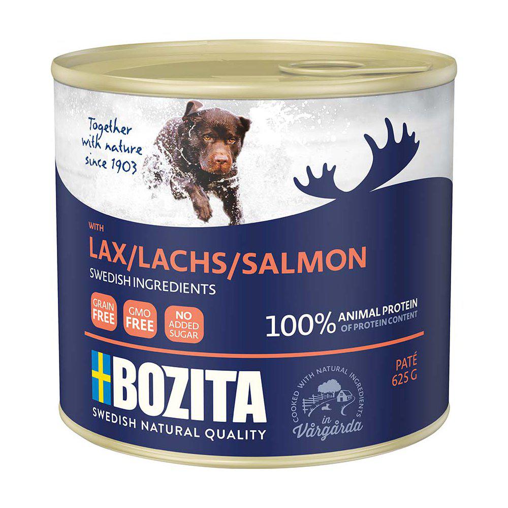 Bozita Laxpaté 6 x 625 g för hundar