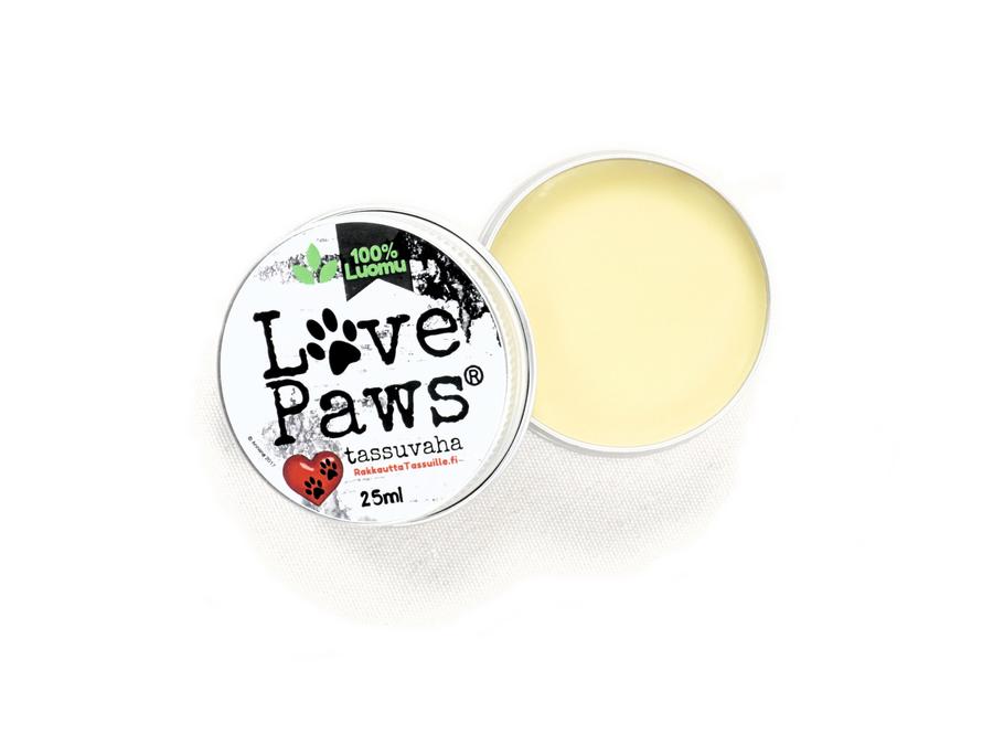 LovePaws ekologiskt tassvax för hund 25 ml