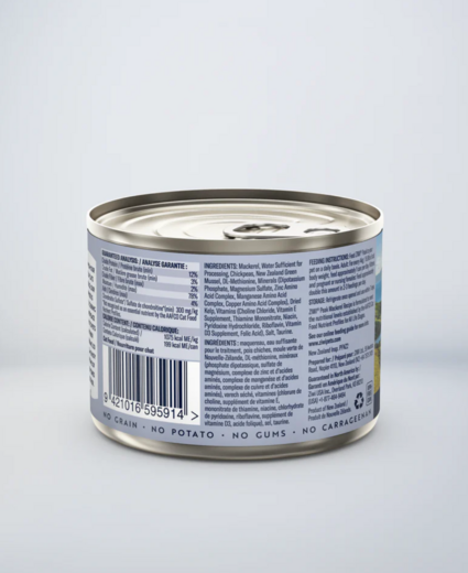 ZiwiPeak Makrill för katter 12 x 185 g