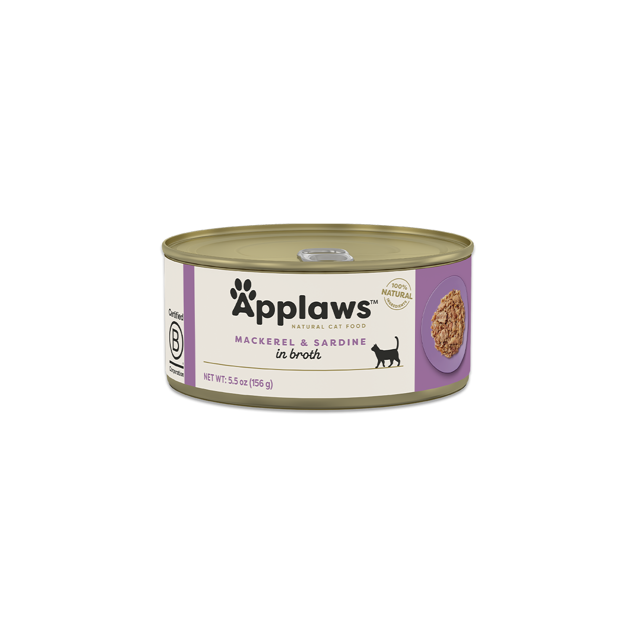 Applaws Adult konserv kassidele makrell ja sardiin 24 x 70 g