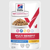 Hill's Vet Essentials Multi-Benefit Mature Adult 7+ våtfoder med kyckling för katter 85 g