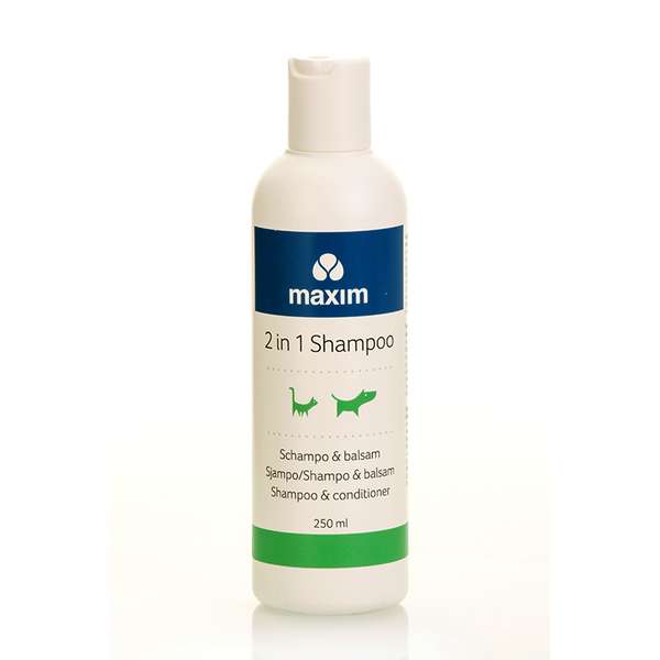 Maxim 2in1 schampo och balsam 250 ml för husdjur