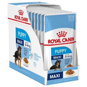 Royal Canin Maxi Puppy Gravy våtfoder för hundvalp 10 x 140 g