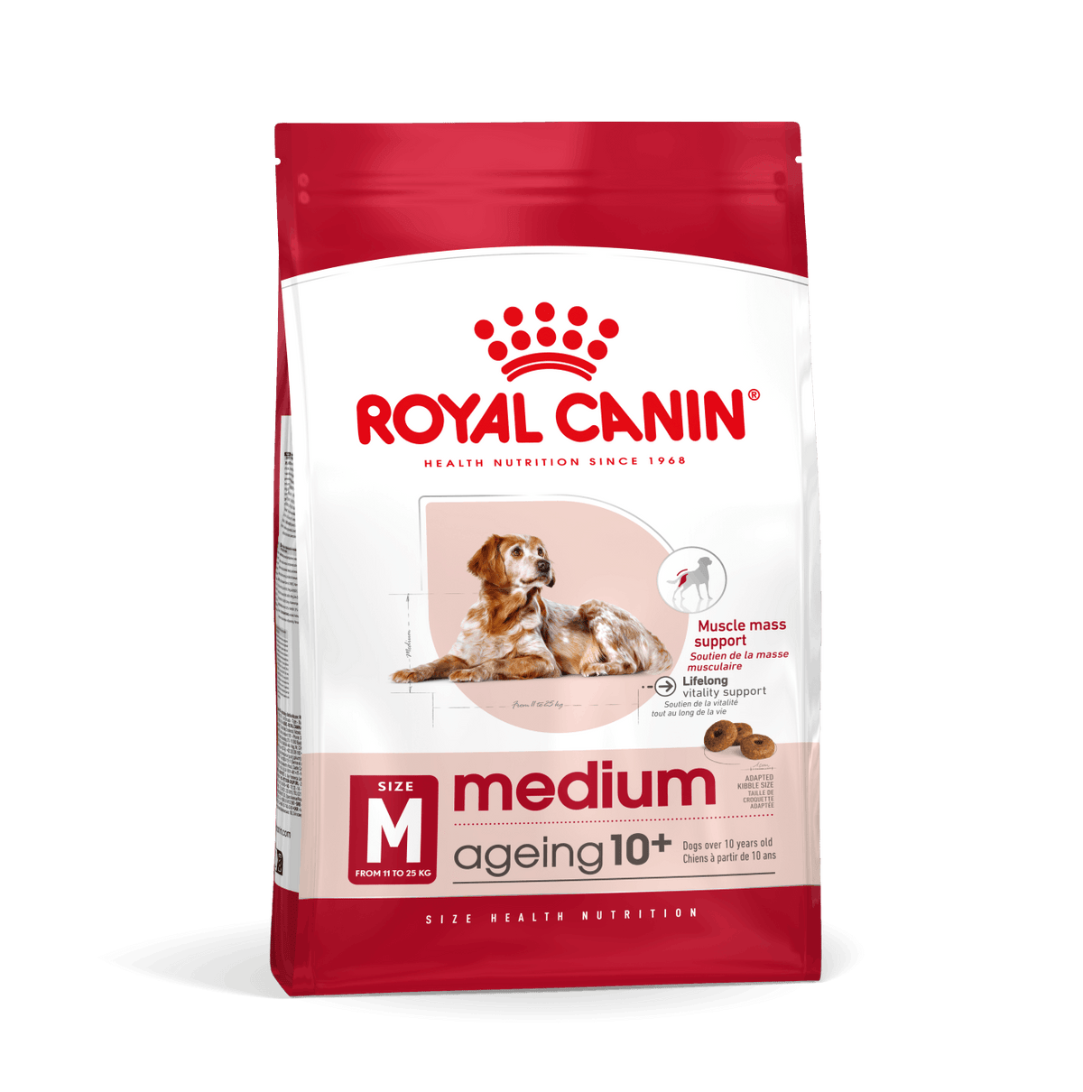 Royal Canin Medium Ageing 10+ torrfoder för hund 15 kg