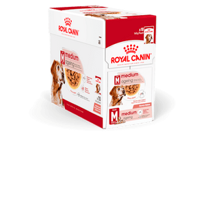 Royal Canin Medium Ageing 10+ märgtoit koertele 10 × 140 g
