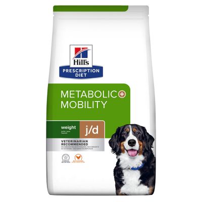 Hill's Prescription Diet Metabolic + Mobility torrfoder till hundar med kyckling