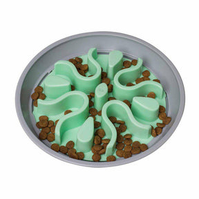 Outward Hound Fun Feeder Wobble Slow Bowl för hundar mint