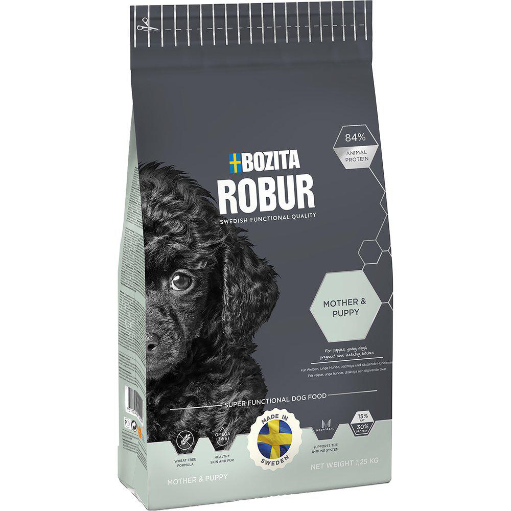 Bozita Robur Mother & Puppy 14 kg för hundar
