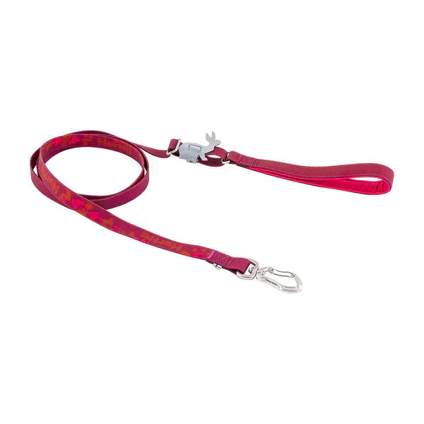 Hurtta Mudventure koppel rosa 120-180 x 1,5 cm