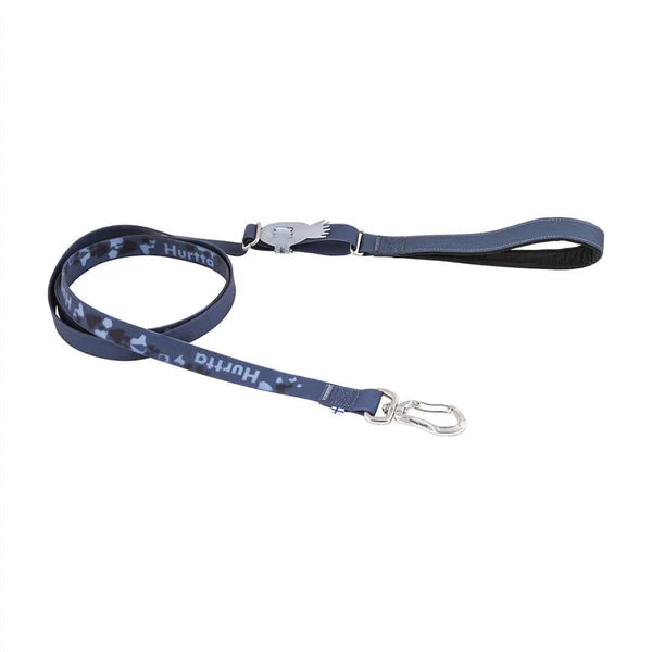 Hurtta Mudventure koppel blå 120-180 x 2 cm