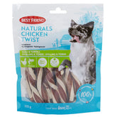 Best Friend Naturals Chicken Twist 225 g för hundar