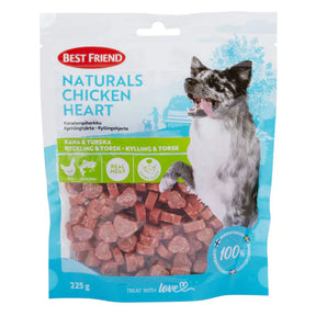 Best Friend Naturals kycklinghjärtan för hundar